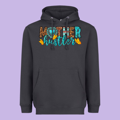 Mother Hustler Heavyweight Hoodie Designed By Texasbilliewilder
