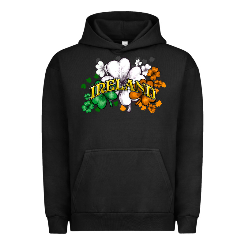 Ireland Flag Urban Hoodie by NancyCooperArtShop | Teevron