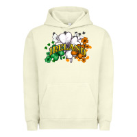Pigment Pistachio ireland flag Urban Hoodie - NancyCooperArtShop
