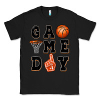 Black basketball game day Classic Tee - MaliasSmallBusiness