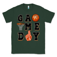 Sports Green basketball game day Classic Tee - MaliasSmallBusiness