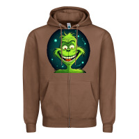Chestnut Grinch Zipper Hoodie - Unal Design