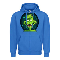 True Royal Grinch Zipper Hoodie - Unal Design