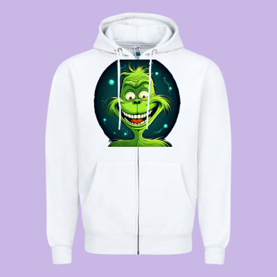 Zipper Hoodie Grinch
