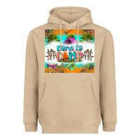 Mushroom born to camp Heavyweight Hoodie - Zillion Design Studio