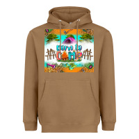 Toasted Coconut born to camp Heavyweight Hoodie - Zillion Design Studio