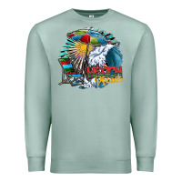 Seafoam beach please Premium Sweatshirt - SublimationCraftShop