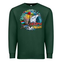 Sports Green beach please Premium Sweatshirt - SublimationCraftShop