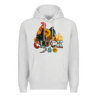 Cluck It Coop Animals Hen And Chick Aztec Serape Leopard Premium Hoodie | Teevron