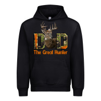 Black Western Dad The Great Deer Hunter Urban Hoodie - LillyAllenDesigns