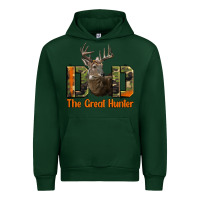 Forest Green Western Dad The Great Deer Hunter Urban Hoodie - LillyAllenDesigns