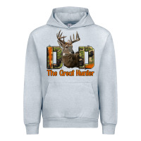 Heather Grey Western Dad The Great Deer Hunter Urban Hoodie - LillyAllenDesigns