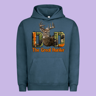 Western Dad The Great Deer Hunter Urban Hoodie Designed By Lillyallendesigns