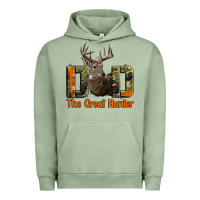 Pigment Oil Green Western Dad The Great Deer Hunter Urban Hoodie - LillyAllenDesigns
