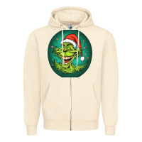 Sandshell Grinch Zipper Hoodie - Unal Design