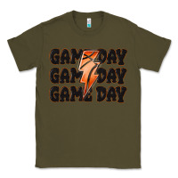Army Green game day game day game day basketball Classic Tee - MaliasSmallBusiness