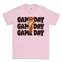 Bubblegum Pink game day game day game day basketball Classic Tee - MaliasSmallBusiness