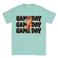 Seafoam game day game day game day basketball Classic Tee - MaliasSmallBusiness