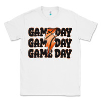 White game day game day game day basketball Classic Tee - MaliasSmallBusiness