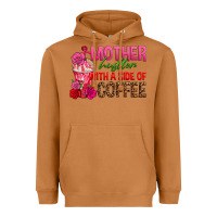 Meerkat mother hustler wt a side of coffee Heavyweight Hoodie - texasbilliewilder