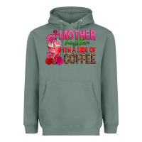 Sage mother hustler wt a side of coffee Heavyweight Hoodie - texasbilliewilder