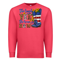 Cardinal the land of the yee the home of the haw Premium Sweatshirt - HRA Design Shop