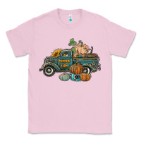 Bubblegum Pink western pumpkin farm truck Classic Tee - RanaPortraitStore