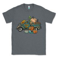 Charcoal Heather western pumpkin farm truck Classic Tee - RanaPortraitStore