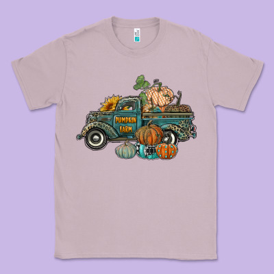 Western Pumpkin Farm Truck Classic Tee Designed By Ranaportraitstore