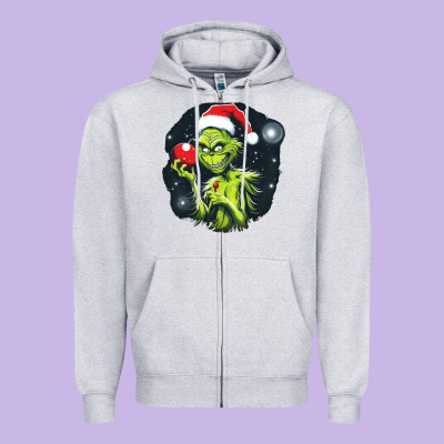 Zipper Hoodie Grinch