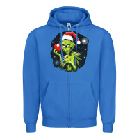 True Royal Grinch Zipper Hoodie - Unal Design