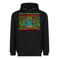 Black feliz navidad Heavyweight Hoodie - RanaPortraitStore
