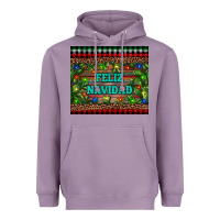 Lavender feliz navidad Heavyweight Hoodie - RanaPortraitStore
