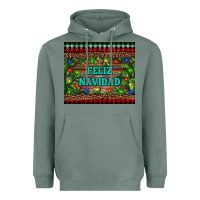 Sage feliz navidad Heavyweight Hoodie - RanaPortraitStore