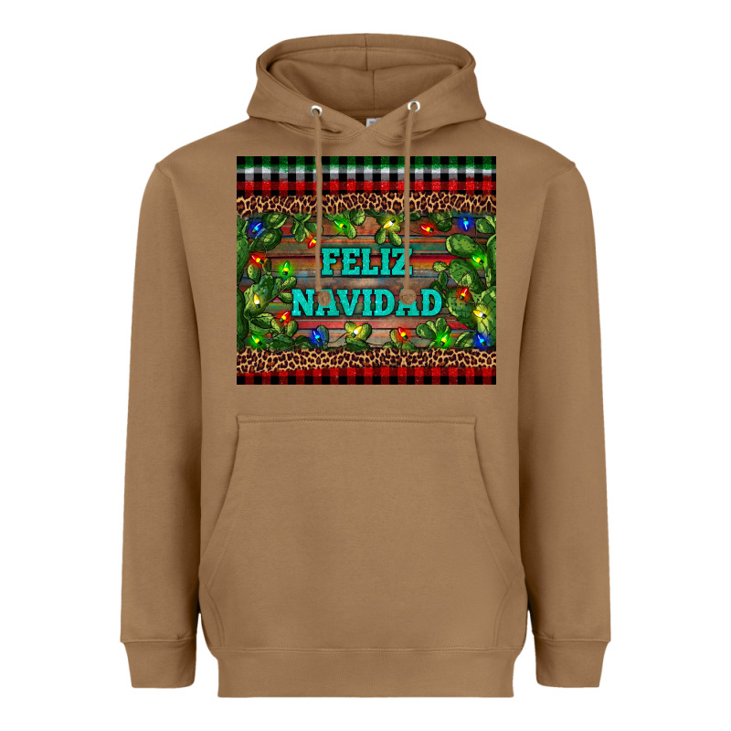 Feliz Navidad Heavyweight Hoodie by RanaPortraitStore | Teevron