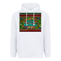 White feliz navidad Heavyweight Hoodie - RanaPortraitStore