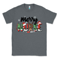 Charcoal Heather merry nurse Classic Tee - MaliasSmallBusiness