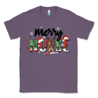 Lavender merry nurse Classic Tee - MaliasSmallBusiness