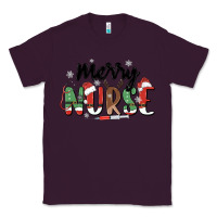 Plum merry nurse Classic Tee - MaliasSmallBusiness