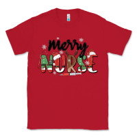 Red merry nurse Classic Tee - MaliasSmallBusiness