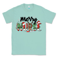 Seafoam merry nurse Classic Tee - MaliasSmallBusiness