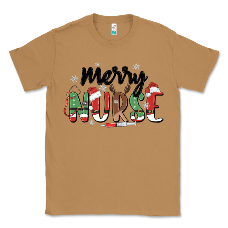 Merry Nurse Classic Tee by MaliasSmallBusiness | Teevron