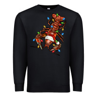 Black Christmas crawfish Premium Sweatshirt - FaDigitalArtStudio