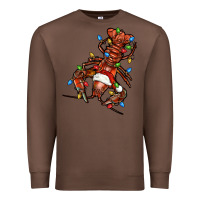 Chestnut Christmas crawfish Premium Sweatshirt - FaDigitalArtStudio