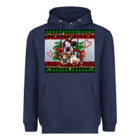 Navy christmas heifers Heavyweight Hoodie - RanaPortraitStore