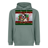 Sage christmas heifers Heavyweight Hoodie - RanaPortraitStore
