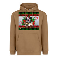 Toasted Coconut christmas heifers Heavyweight Hoodie - RanaPortraitStore