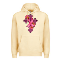 Pina Colada breast cancer cross Premium Hoodie - AdoDesignShop