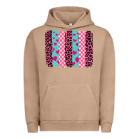 Pigment Burro valentine's day brushstrokes Urban Hoodie - BarkalooDesign