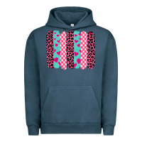 Pigment Midnight Navy valentine's day brushstrokes Urban Hoodie - BarkalooDesign